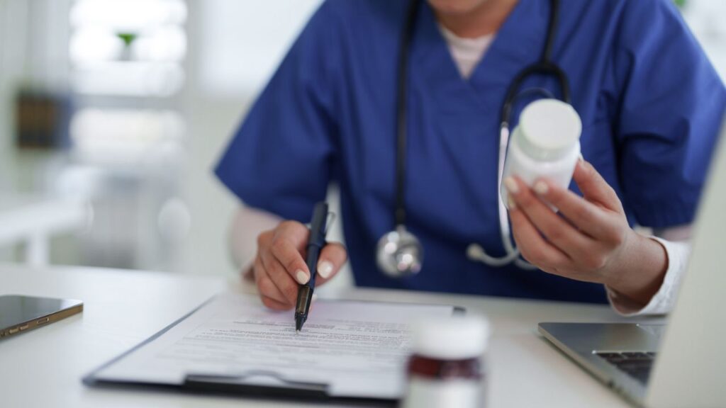 taking medication in the prescribed time and dose